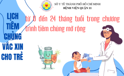 (HCDC-Clip) Lịch tiêm chủng Vắc xin cho trẻ từ 0 đến 24 tháng tuổi trong chương trình tiêm chủng mở rộng
